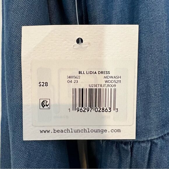 Beachlunchlounge Lidia Tierd Denim Dress - Picture 3 of 5